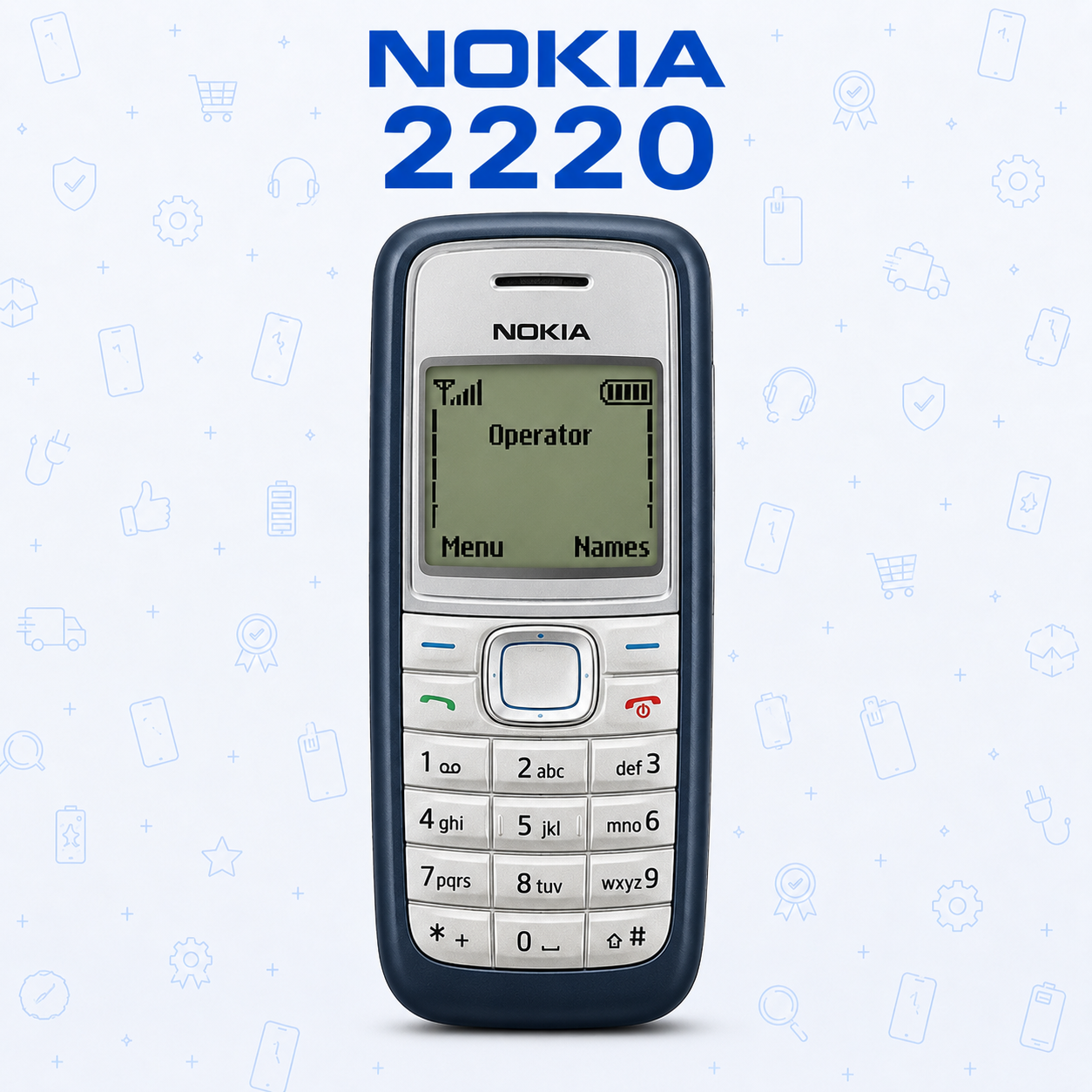 Nokia 2220 Refurbished Phone