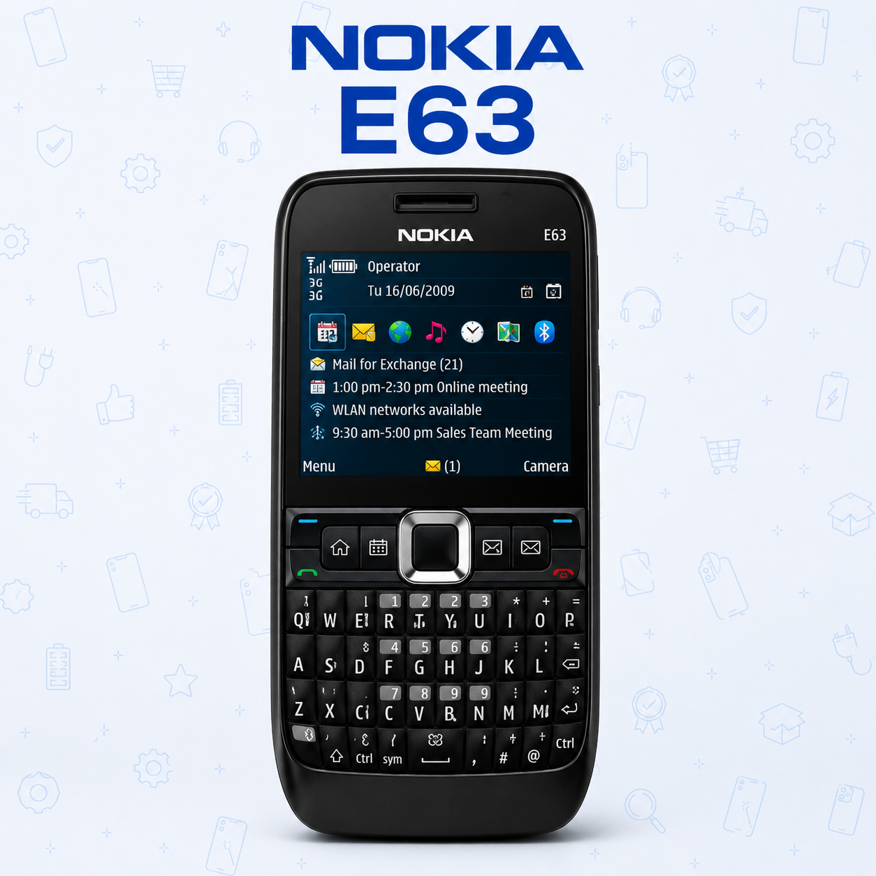 Nokia E63 Refurbished Mobile Phone