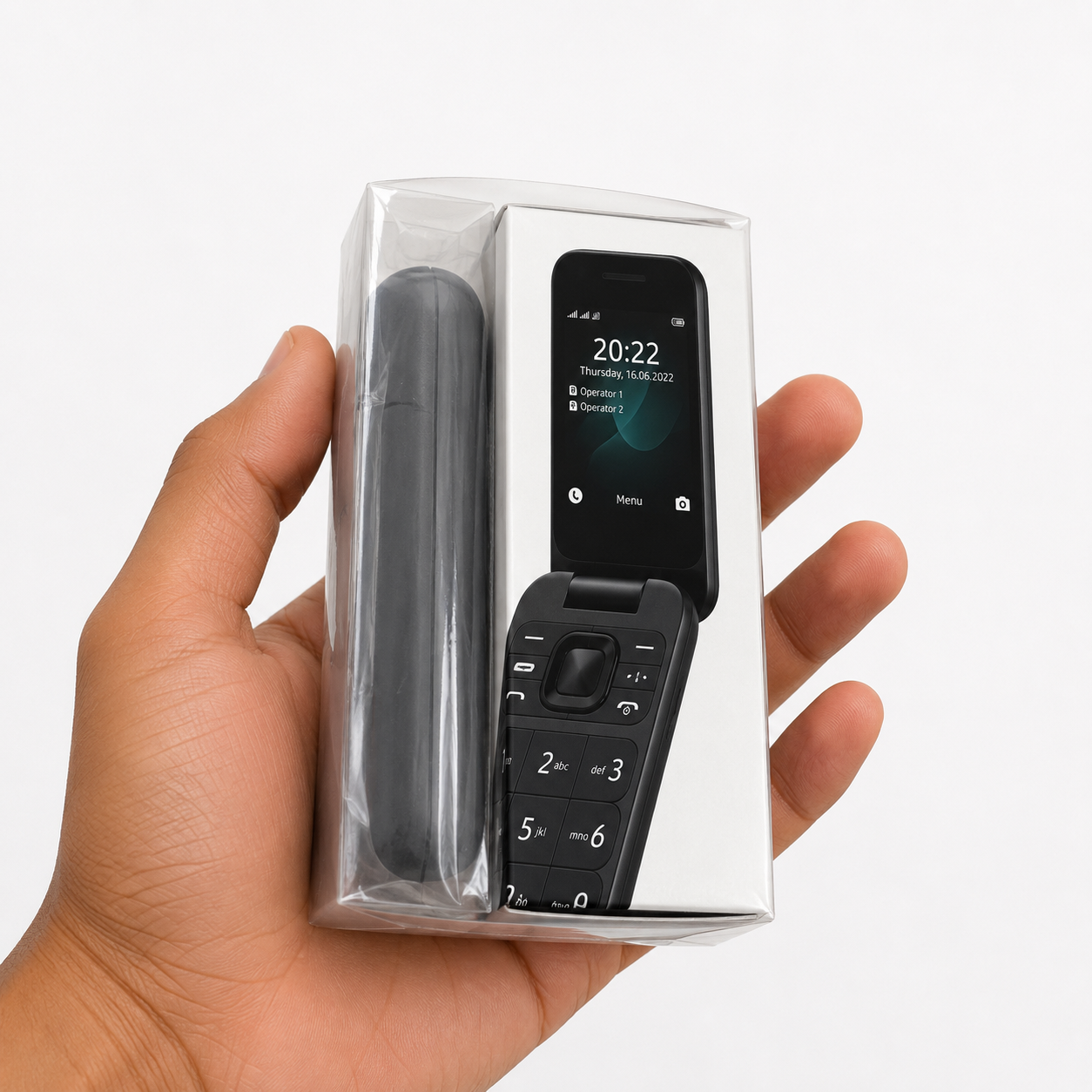 Refurbished Nokia 2760 Flip Phone – Quality Tested
