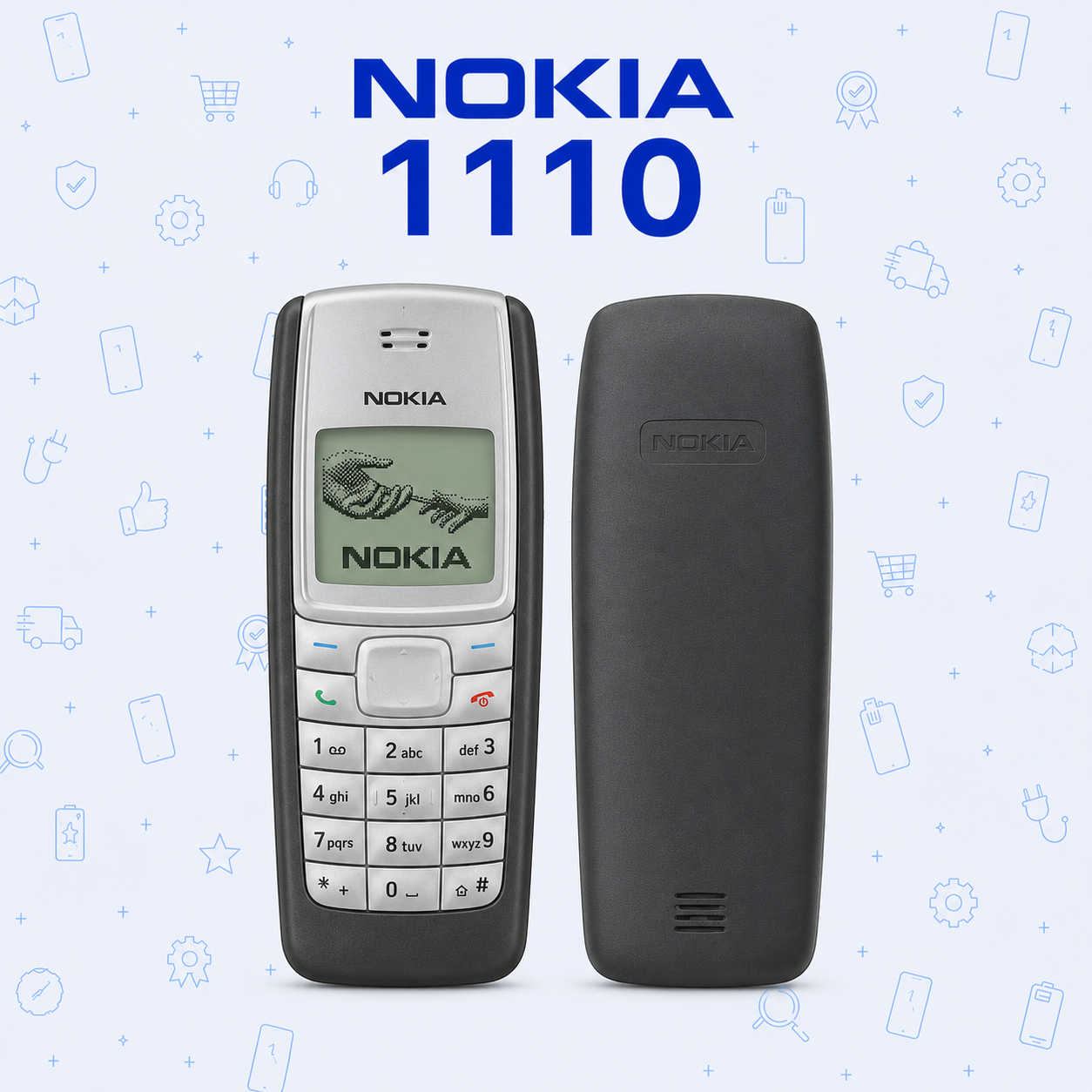 Refurbished Nokia 1110 Classic Keypad Phone