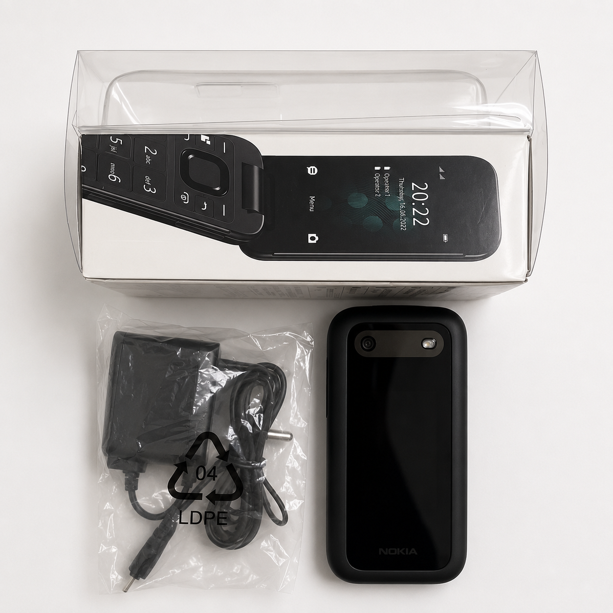 Refurbished Nokia 2760 Flip Phone – Quality Tested