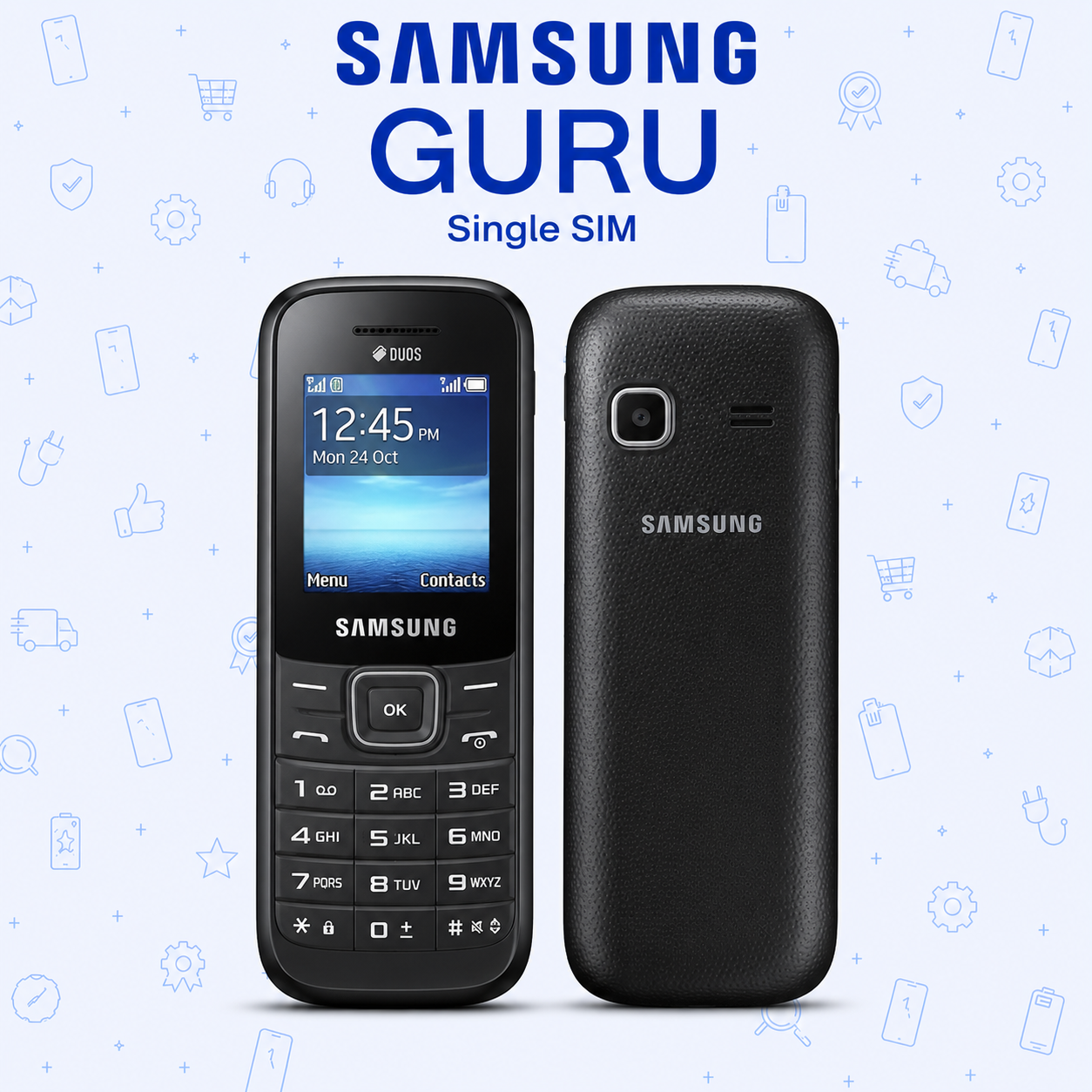 Refurbished Samsung Guru Single SIM Keypad
